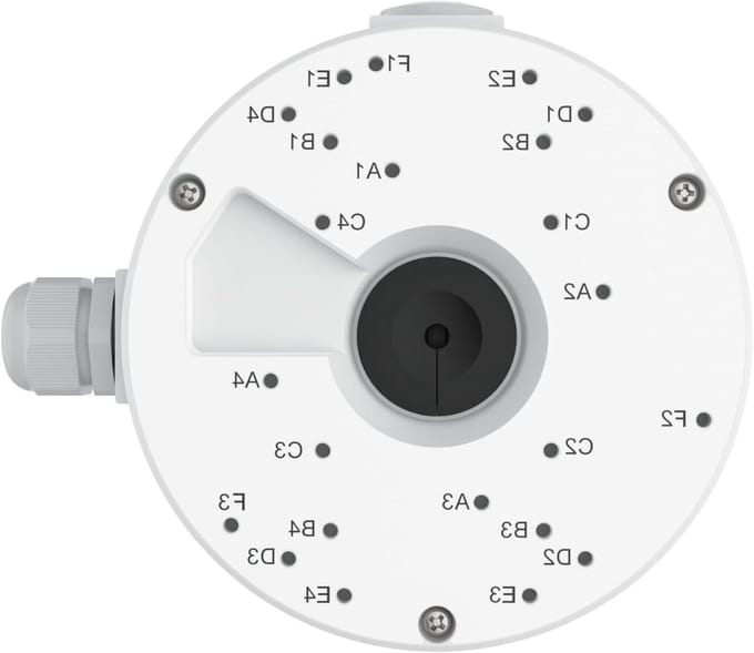 Kabeldoos - Aansluitdoos - Camera Bedrading - Waterdicht Aluminium - N.v.t. - Wit
