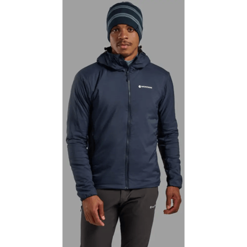 Montane Sirocco Hoodie Insulated Jacket Heren (Maat - L, Kleur - Eclipse Blue)
