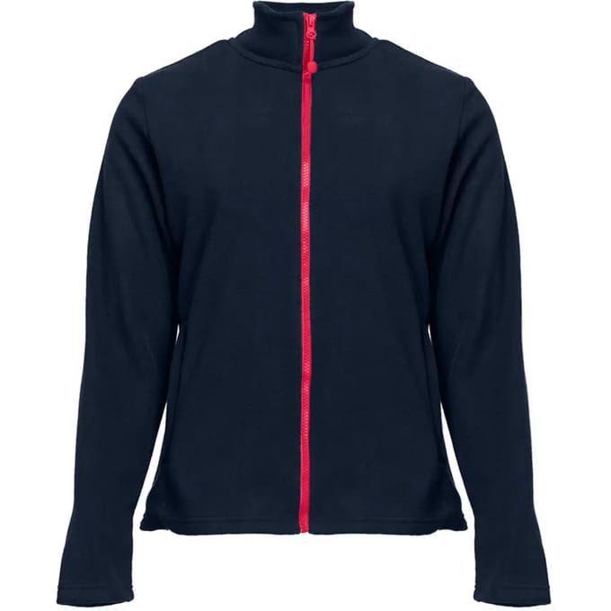 Damesfleece met rits Black & Match Grizzly