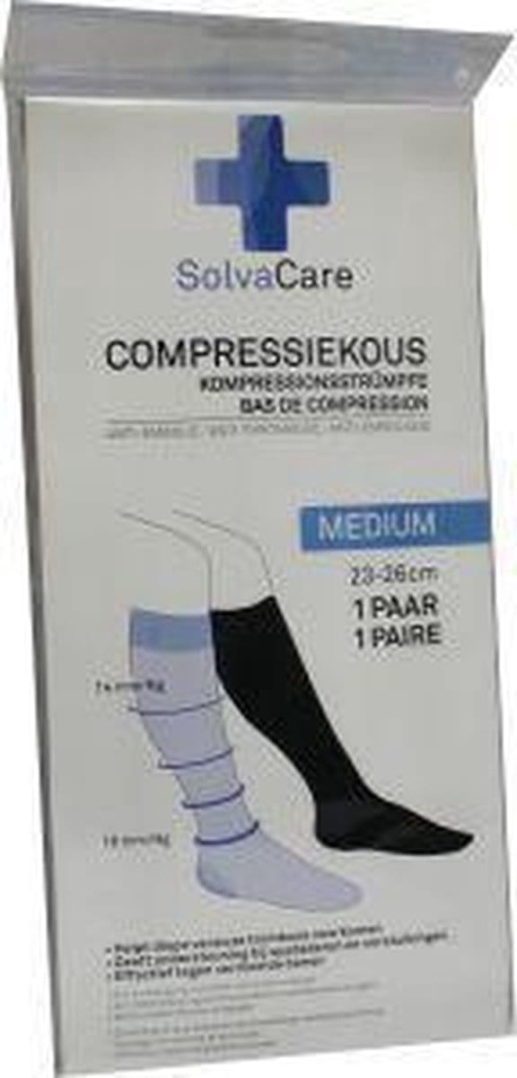 Solvacare compress.kous m.zw 1 st