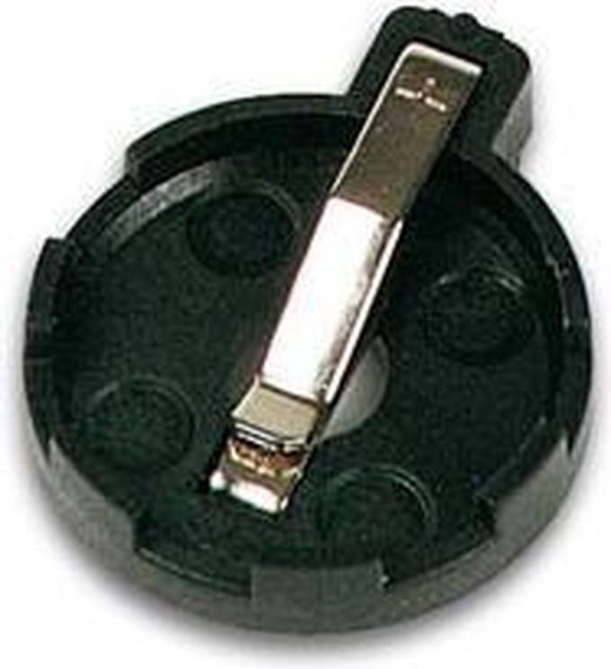 Batterijhouder Voor Lithiumcel �� 19Mm (Cr2032)