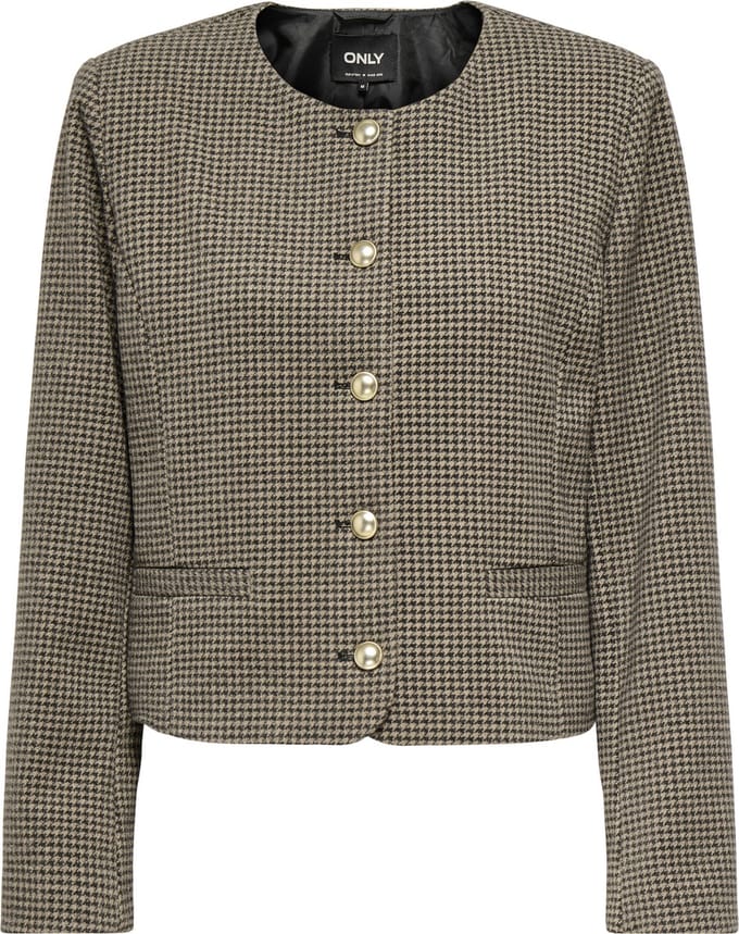 ONLY - ONLMAGGIE CHECK JACKET OTW - Dames - Gewatteerde jassen