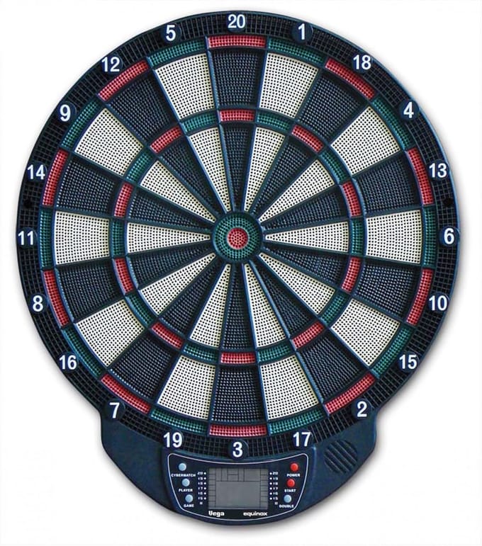 Elektronisch Dartbord met 6 Darts en Spelen tot 8 Spelers