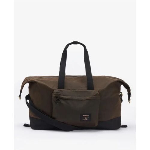 Barbour Field Wax Holdall (Maat - OS, Kleur - Olive/black)