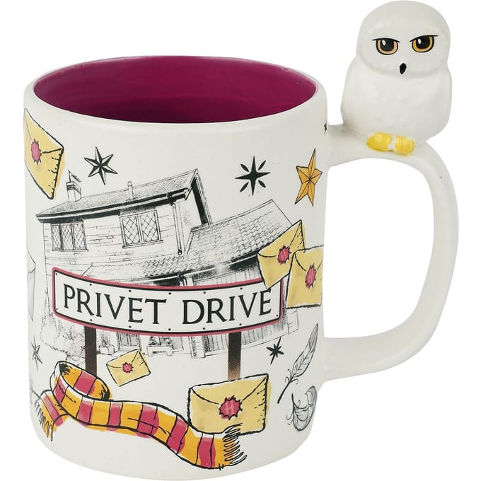 Harry Potter Hedwig & Privet Drive Unisex Kop - meerkleurig - Standard