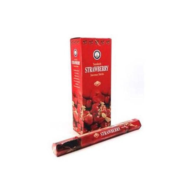 SAC Strawberry Wierookstokjes 6 doosjes à 20gr.