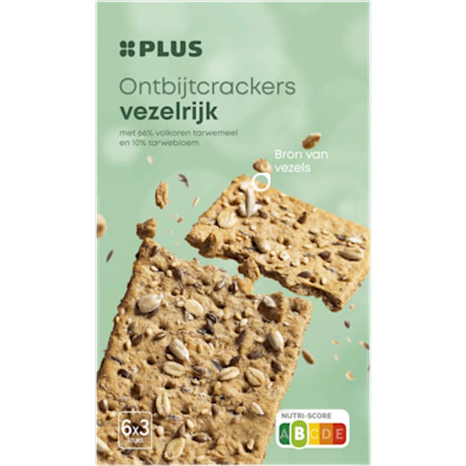 Ontbijtcrackers Vezelrijk