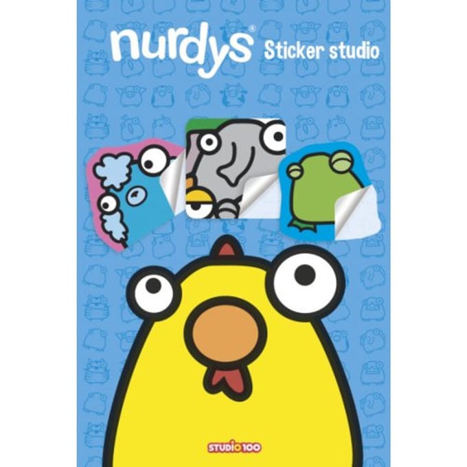 Nurdys : Stickerboek - Nurdys - Gert Verhulst