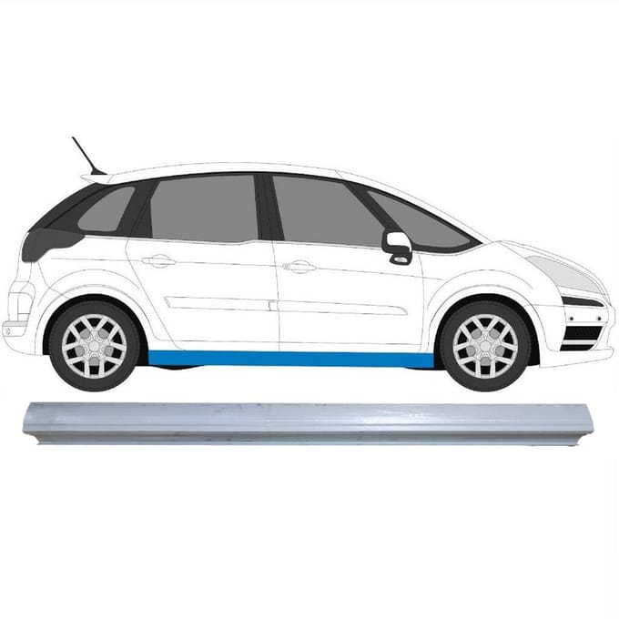 Reparatie dorpel voor Citroen C4 Picasso 2006-2013 / Rechts