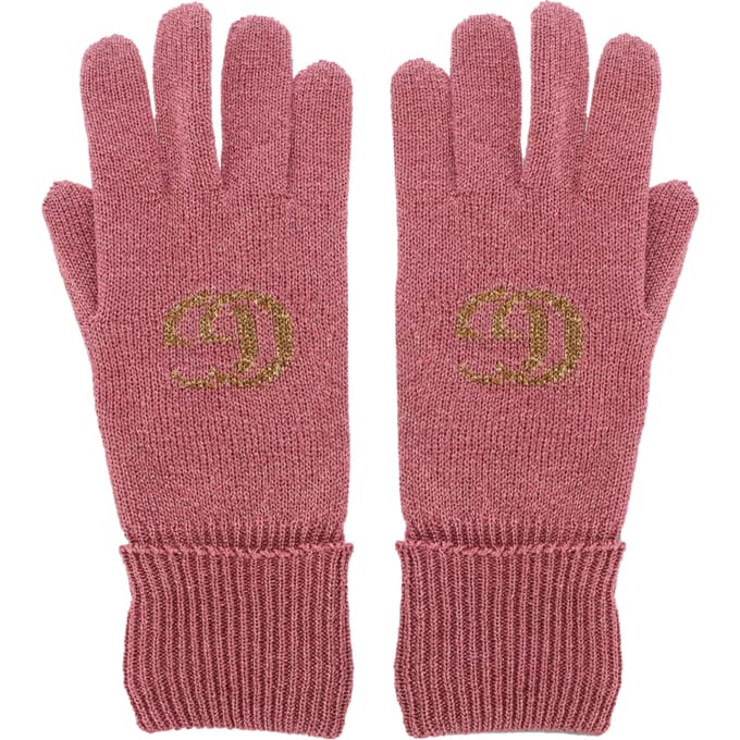 GG Monogram Lurex-handschoenen