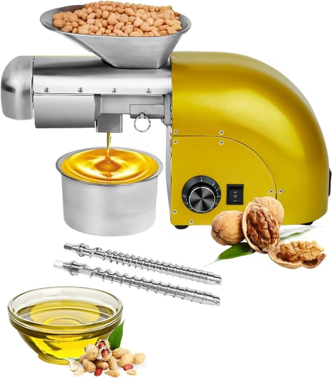 CLVP® Oliepers Machine - Koude Pers - Goud