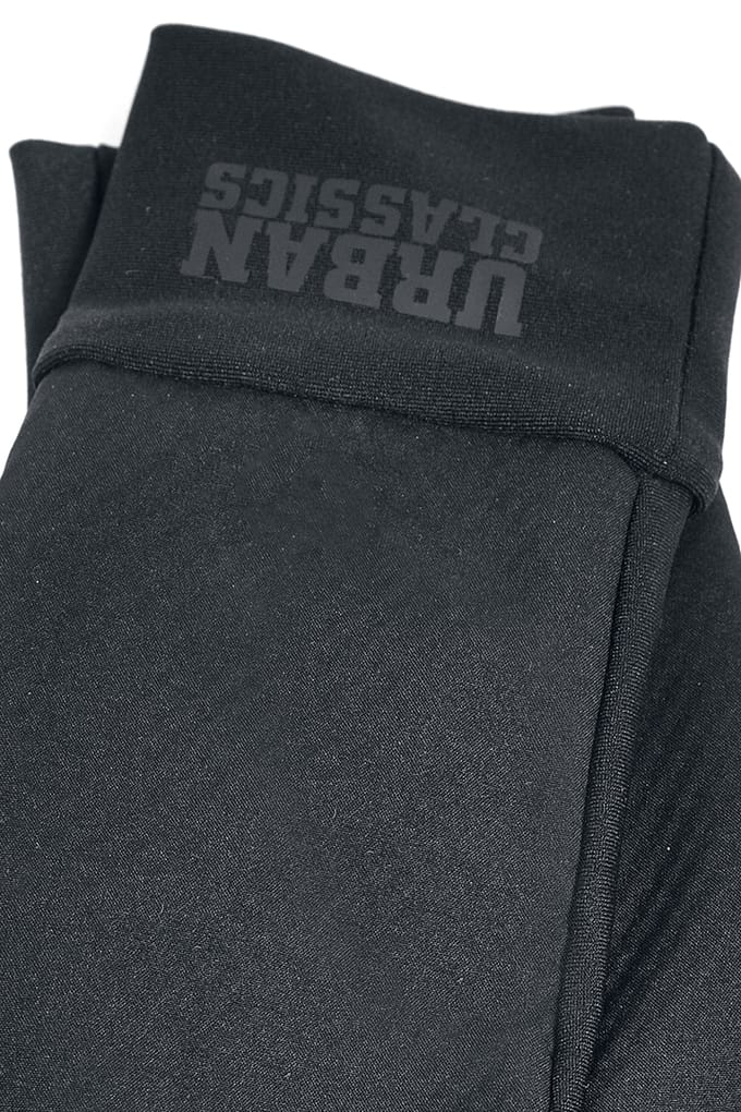 Urban Classics Handschoenen - Performance Gloves Logo Cuff - zwart