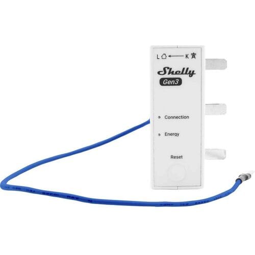 Shelly 3EM-63T Gen3 (flat terminal model) - WiFi 3-phase energy meter 63A