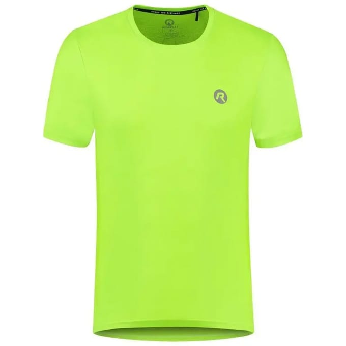 Rogelli Core Heren Hardloopshirt - Korte Mouw - Ademend - Fluor