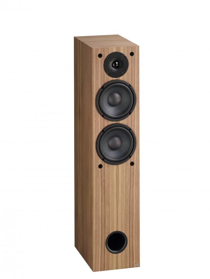 Acoustique Quality WEGA 53 - Colonne de sol, ensemble de colonnes deux voies d'une puissance de 200W / NOYER , Acoustique Quality marron