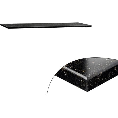 GGM Gastro Granitarbeitsplatte - 1200x700mm - Star Galaxy