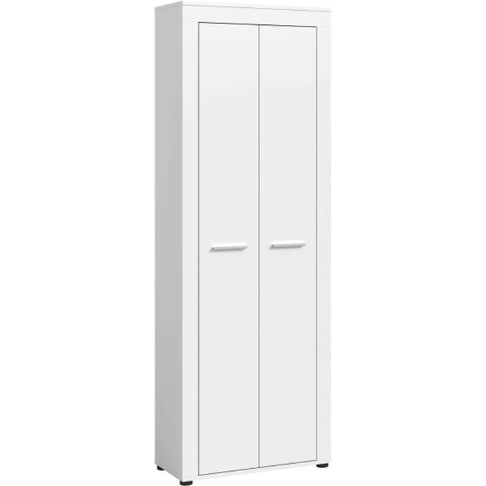 Jam kledingkast wit melamine - 35x64x191cm