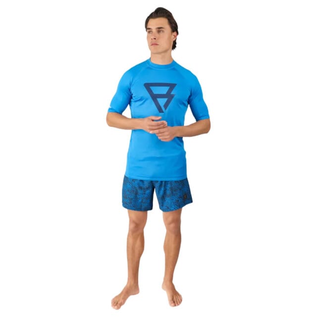 Brunotti Waveguard Heren Rashguard | Neon Blauw - L