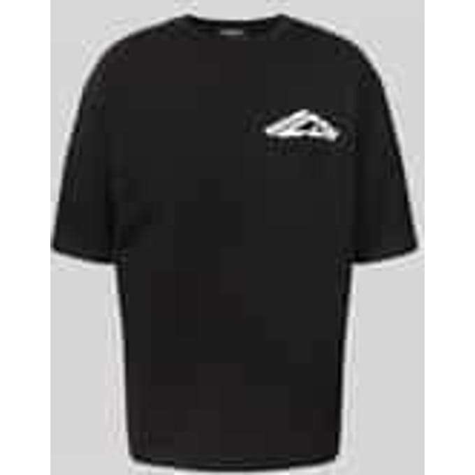 Loose fit t-shirt met ronde hals