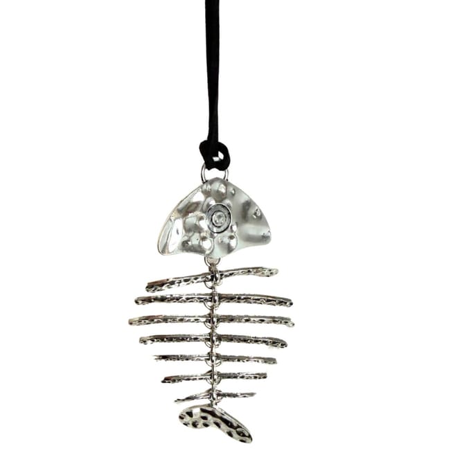 ketting vis -verstelbaar -zilverkleur - Charme Bijoux