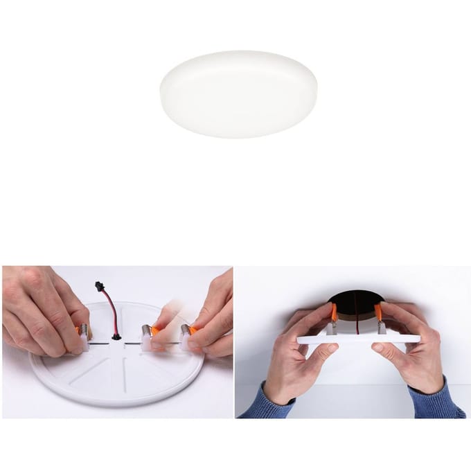 Paulmann 92390 EB Panel Veluna VariFit LED-inbouwlamp LED LED vast ingebouwd 4.50 W Satijn