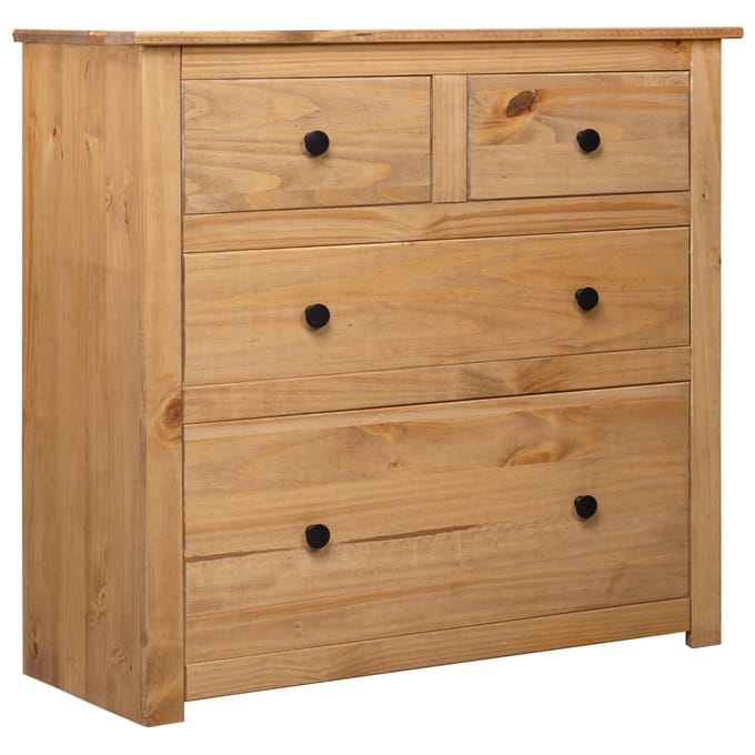 vidaXL - Dressoir - Panama - Range - 80x40x83 - cm - grenenhout