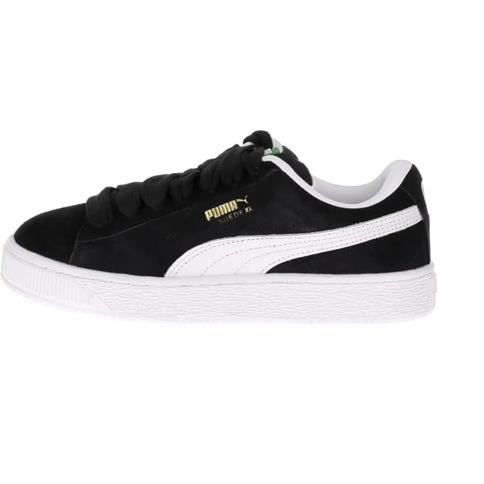 Lage Herenschoen Suede XL Zwart/wit