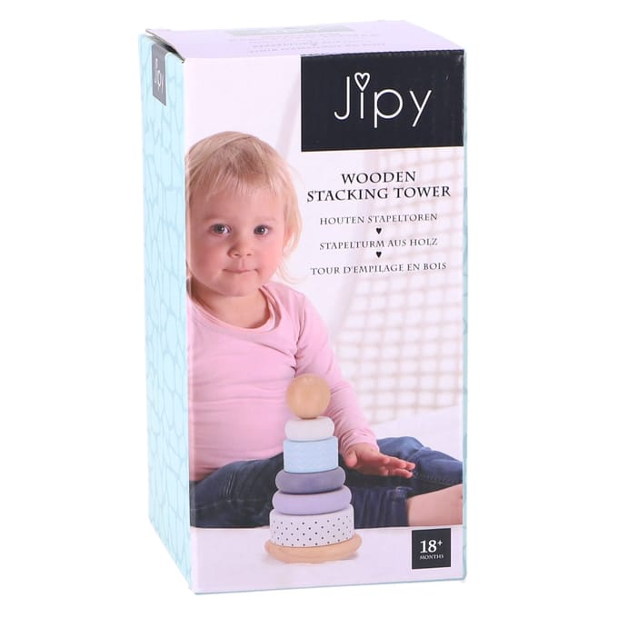 Jipy Stapeltoren Ring Hout Uni