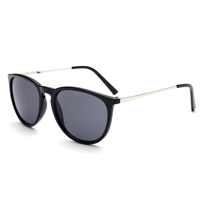 Lunettes de soleil rétro femmes lunettes de soleil de mode pour dame lunettes de lunettes d'extérieur noir