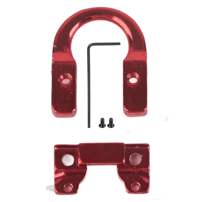Aluminiumlegering D-lus Ring Schieten Compound Boog Release Boogpees Gesp Accessoires rood
