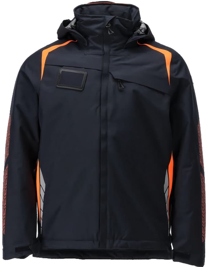 Mascot Accelerate Safe Winterjas 23035-231 - donkermarine/hi-vis oranje - 2XL