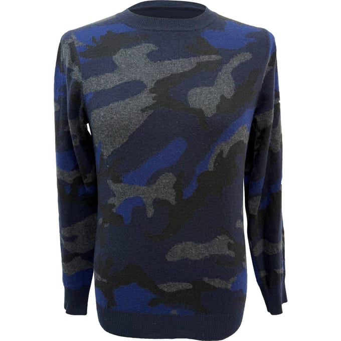 Valentino Garavani camouflage trui in veelkleurige wol