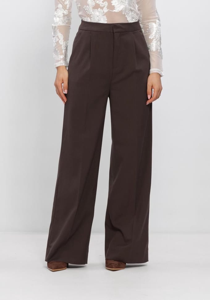 Copenhagen Muse Cmtailor-pants Broeken Dames - Bruin - Maat S