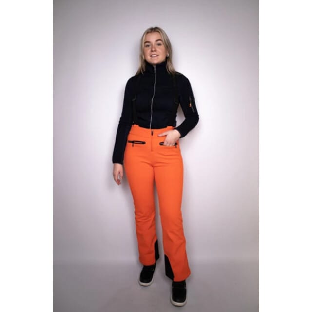 Ice Peak Ellsworth Softshell Broek Dames Oranje S/36