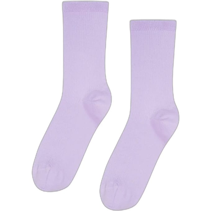 Damessokken Colorful Standard Classic Organic Soft Lavender