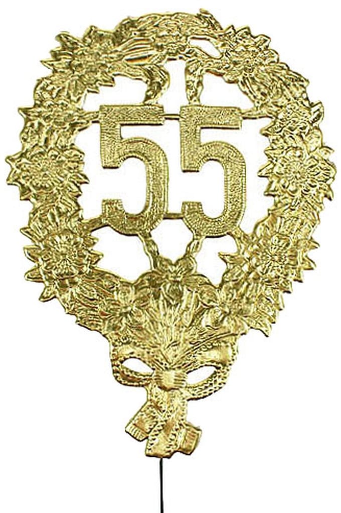Jubileumnummer 55 Ø8cm 10st