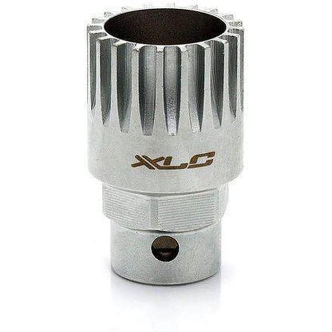 XLC TO-S05 Trapassleutel - Shimano - ISIS - 24mm - Zilver
