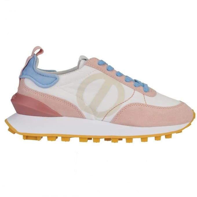 Baskets de luxe italiennes Iceberg chaussures femme comb.candy - Taille: 40 beige
