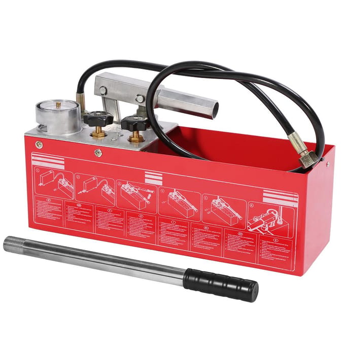 Handmatige Hydraulische Pijpleiding Druktestpomp Waterleiding Lekdetector