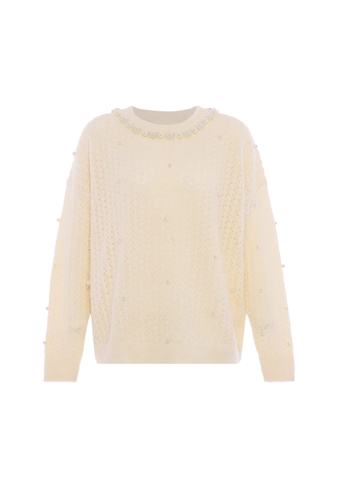 Faina Jumper Dames wolwit