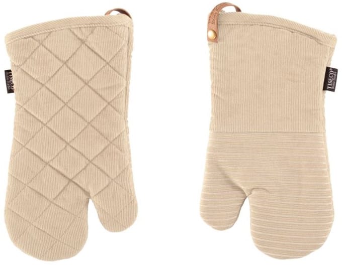 Tiseco - Ovenwant VELMAR - SET/2 - siliconen grip - 17x33 cm, beige