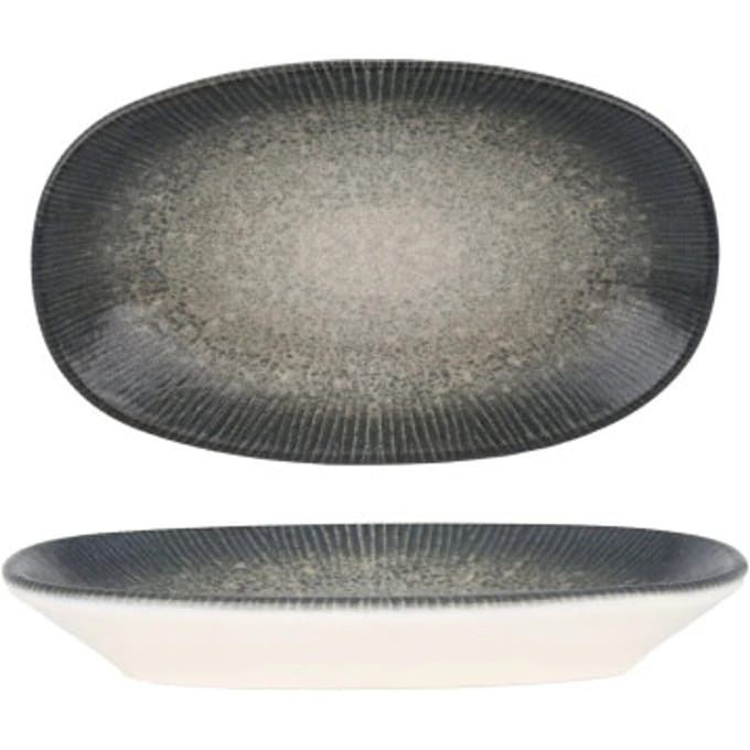Bonna Serveerschaal - Arctic - Porselein - 15x8.5 cm - set van 4