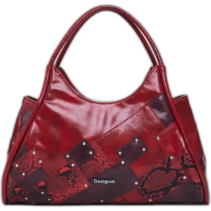 Desigual handtas schoudertas Heritown 2 Hand Bag Carmine rood