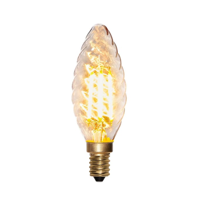 Star Trading Soft Glow LED kaarslamp barokstijl - E14 - 3W - Dimbaar - Super Warm Wit <2200K