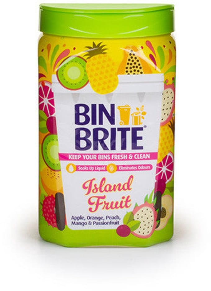 Bin Brite vuilnisbak verfrisser | Island fruit (500 gram)