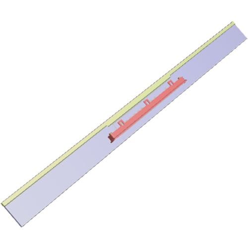 AEG voorste glas, set, 900mm 858080944029