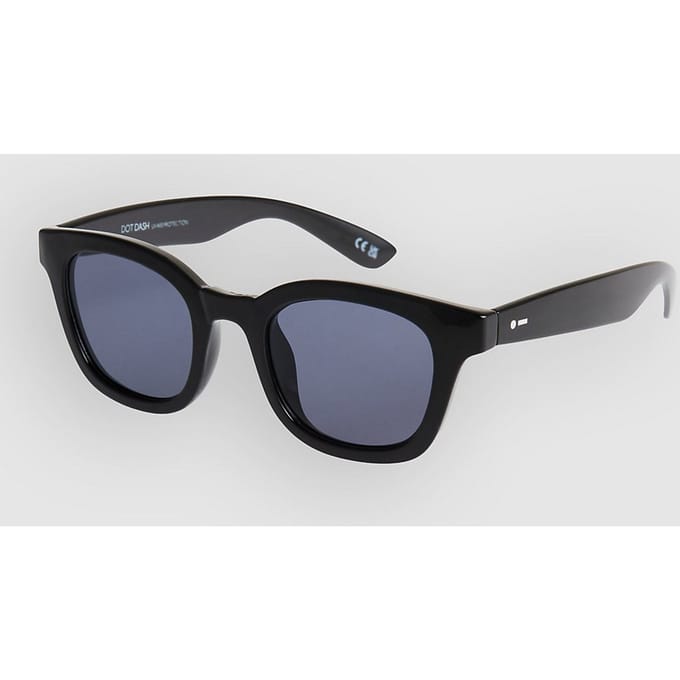 Dot Dash Pulse Shiny Black Zonnebril zwart