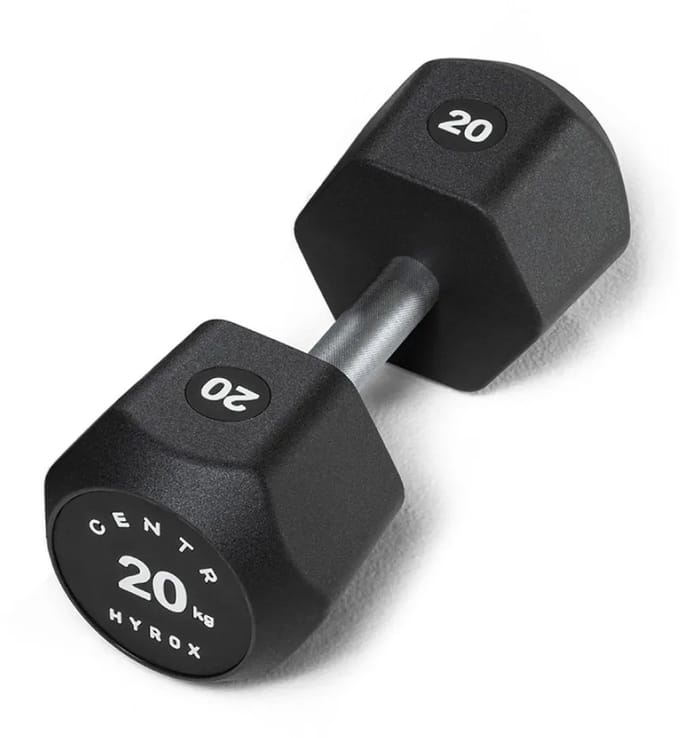 Hyrox Urethane Dumbbell 20KG