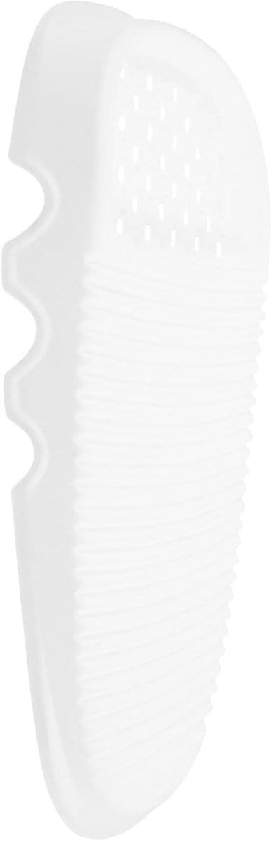 Draagbaar Wasbord - Wasplank Kleding - Handwas Thuis - Antislip Design - 37 x 18 cm - Wit