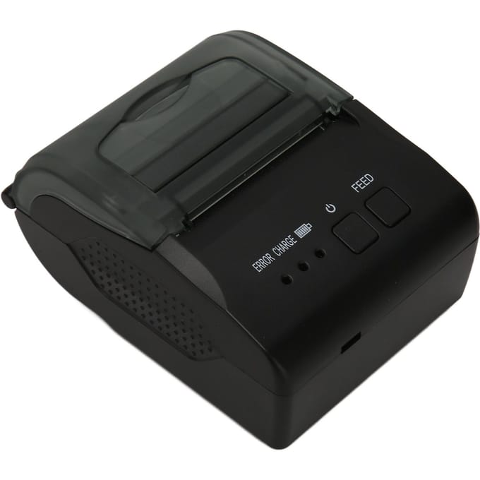 58mm Thermische Printer BT4.0 90mms 100km TPH 203DPI USB Interface Verzendlabel Printer voor Kantoor black